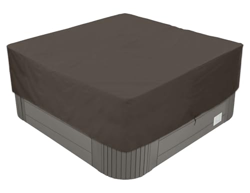 Generisch Quadratische Spa-Abdeckung Aus 210D Oxford-Gewebe – Wasserdicht, Outdoor Poolabdeckung Mit Staubschutz Und Isolierung von Generisch