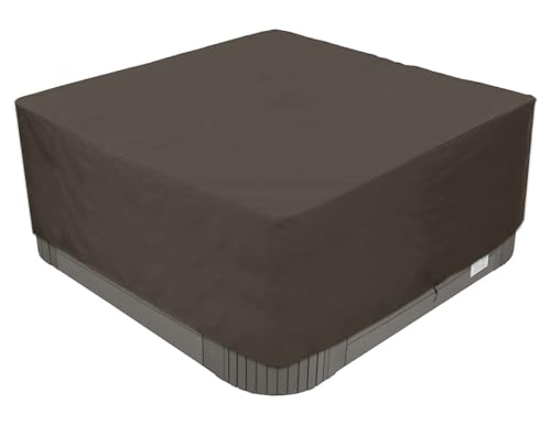 Quadratische Spa-Abdeckung Aus 210D Oxford-Gewebe – Wasserdicht, Outdoor Poolabdeckung Mit Staubschutz Und Isolierung von Generisch