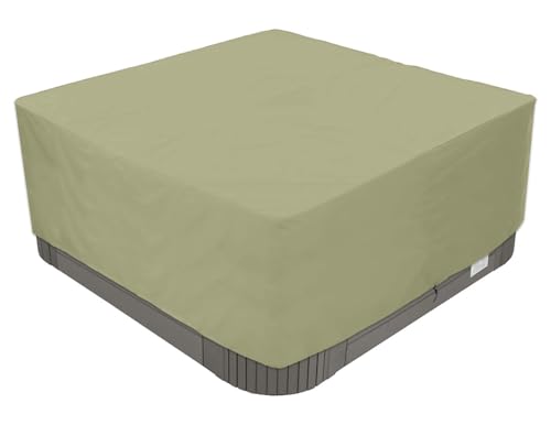 Quadratische Spa-Abdeckung Aus 210D Oxford-Gewebe – Wasserdicht, Outdoor Poolabdeckung Mit Staubschutz Und Isolierung Quadratische Spa-Abdeckung Aus 210D Oxford-Gewebe – Wasserdicht, Outdoor Poolabdeckung Mit Staubschutz Und Isolierung von Generisch