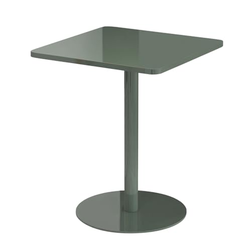 Quadratischer Esstisch für Restaurants und Wohnungen, platzsparender moderner Couchtisch aus Holz mit Metallgestell, ideal für kleine Räume und Freizeitbereiche Quadratischer Esstisch für Restaurants und Wohnungen, platzsparender moderner Couchtisch aus Holz mit Metallgestell, ideal für kleine Räume und Freizeitbereiche von Generisch