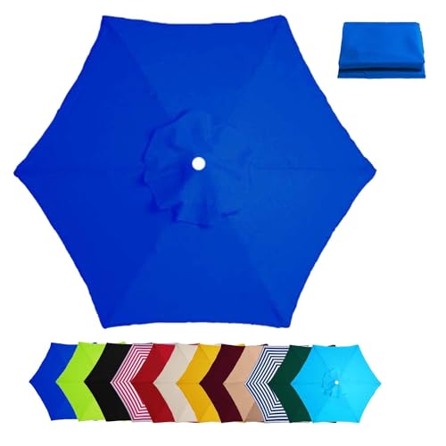 Quadratisches Ersatzdach für Terrassenschirm, wasserdicht, Outdoor-Abdeckung, Sonnenschutz für Garten, Strand und Pool, Abdeckung für Regenschirme von Generisch