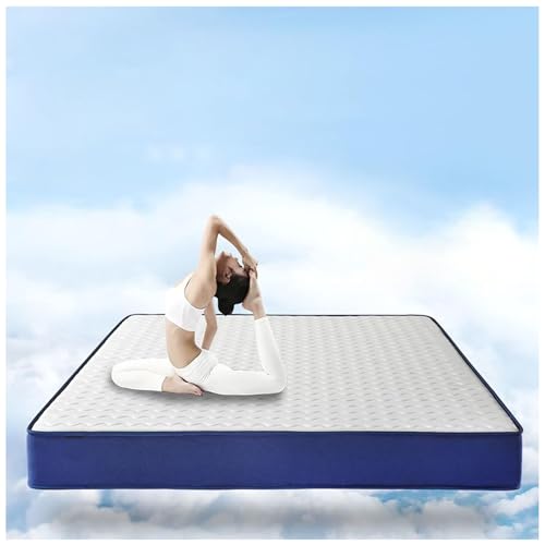 Queen-Size-Hybrid-Matratze aus Memory-Schaum mit Taschenfedern, 22 cm Gel-Matratze für mittelfeste Unterstützung, kühlen Schlaf und Linderung von Rückenschmerzen, 140 x 200 cm Queen-Size-Hybrid-Matratze aus Memory-Schaum mit Taschenfedern, 22 cm Gel-Matratze für mittelfeste Unterstützung, kühlen Schlaf und Linderung von Rückenschmerzen, 140 x 200 cm von Generisch