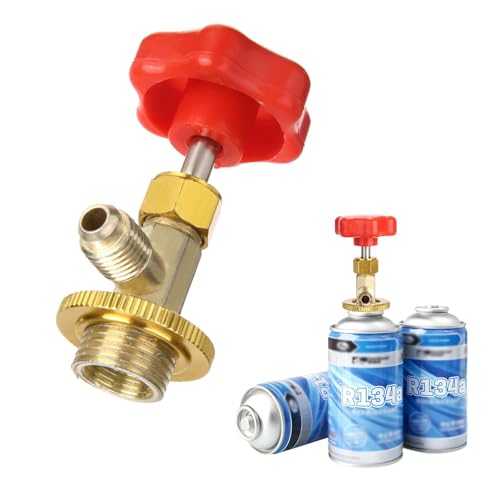 R-134A Dosenhahn – R134A Spenderventil AC Kältemittel-Flaschenöffner, Auto-Klimaanlage, Kältemittel, Dosenventil, Flaschenöffner R-134A Dosenhahn – R134A Spenderventil AC Kältemittel-Flaschenöffner, Auto-Klimaanlage, Kältemittel, Dosenventil, Flaschenöffner von Generisch