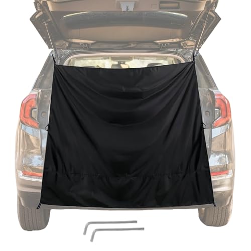 RV Hecktür Camping - Sichtschutz Abdeckung - Universeller Magnetischer Sichtschutz Für Wohnmobile Duschen Reisende Mit Einstellbaren Haken von Generisch