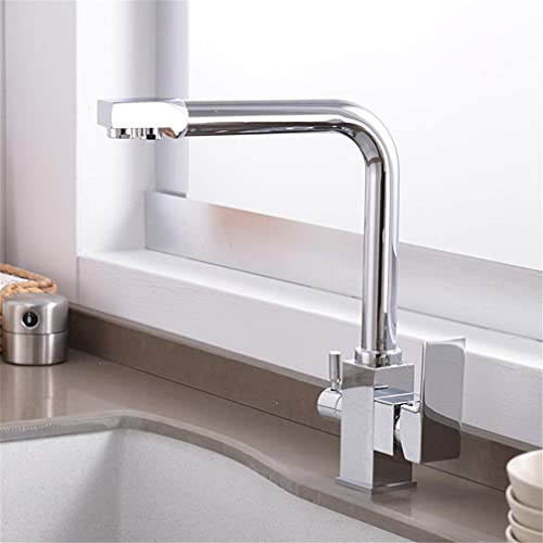 RajoNN 3 Wege Küchenarmatur Wasserfilter mit 360° Schwenkbarer Luftsprudler & Dual Handgriffe Chrom Stilvolle Spültischarmatur für sauberes Trinkwasser Einfache Installation RajoNN 3 Wege Küchenarmatur Wasserfilter mit 360° Schwenkbarer Luftsprudler & Dual Handgriffe Chrom Stilvolle Spültischarmatur für sauberes Trinkwasser Einfache Installation von Generisch