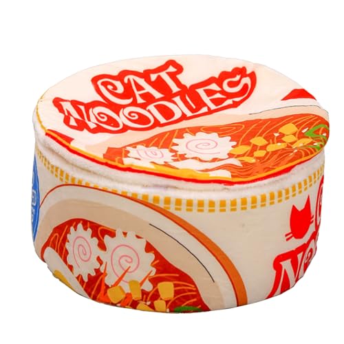 Ramen Noodle Cat Bed, Bowl-Shaped Pet House, Soft Covered Kennel, Cozy Cushion Nest, Creative Design Shelter, Ideal for Indoor Small Medium Large Cats, Home Decor, Resting Spot Ramen Noodle Cat Bed, Bowl-Shaped Pet House, Soft Covered Kennel, Cozy Cushion Nest, Creative Design Shelter, Ideal for Indoor Small Medium Large Cats, Home Decor, Resting Spot von Generisch