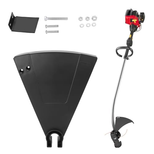 Rasentrimmer-Abdeckung – strapazierfähiges ABS-Freischneider-Schutzschild | Verstellbarer Trimmerkopfschutz mit Schrauben, Gartenmäher-Teil für Reparatur und Wartung, passend für die meisten Rasentrimmer-Abdeckung – strapazierfähiges ABS-Freischneider-Schutzschild | Verstellbarer Trimmerkopfschutz mit Schrauben, Gartenmäher-Teil für Reparatur und Wartung, passend für die meisten von Generisch