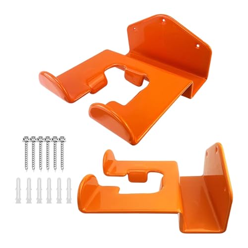 Rasentrimmer-Aufhänger, 2 robuste Wandmontage, Heckenscheren-Gestell, Garten-Elektrowerkzeug, Garagenaufbewahrung für Heckenschere, Elektrowerkzeug, Kettensäge, Leitern, Rasenmäher Rasentrimmer-Aufhänger, 2 robuste Wandmontage, Heckenscheren-Gestell, Garten-Elektrowerkzeug, Garagenaufbewahrung für Heckenschere, Elektrowerkzeug, Kettensäge, Leitern, Rasenmäher von Generisch