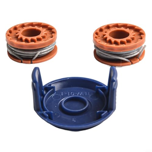Rasentrimmerspule und Schnurersatz mit Abdeckkappe für automatisches Feed Design für effizientes Schneiden und reduzierte Ausfallzeiten, Material für lange Lebensdauer Rasentrimmerspule und Schnurersatz mit Abdeckkappe für automatisches Feed Design für effizientes Schneiden und reduzierte Ausfallzeiten, Material für lange Lebensdauer von Generisch