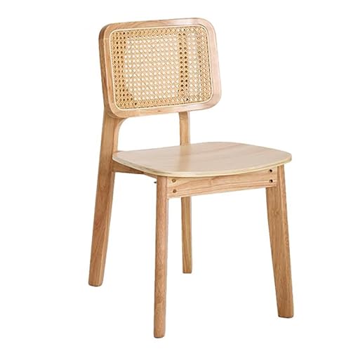 Rattan-Esszimmerstühle mit Rückenlehne und gepolstertem Sitz – moderne Küchenstühle aus der Mitte des Jahrhunderts für Zuhause oder Hotel Rattan-Esszimmerstühle mit Rückenlehne und gepolstertem Sitz – moderne Küchenstühle aus der Mitte des Jahrhunderts für Zuhause oder Hotel von Generisch