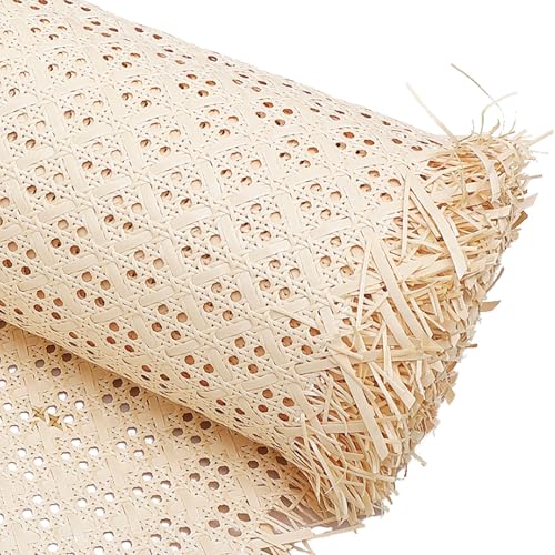 Rattan-Gurtband für Möbelreparatur – natürliche Netzpaneele für DIY-Projekte, geeignet für Stühle und Schränke, verschiedene Größenoptionen erhältlich von Generisch