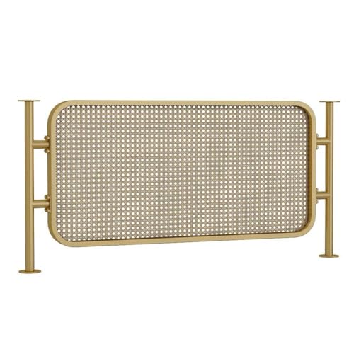 Rattan Weaving Divider Screen - Translucent Privacy Panel for Restaurant and Home Use, Ideal for Dining Areas and Gang-Trennwände von Generisch