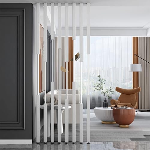 Raumteiler Sichtschutz Schmiedeeisen Trennwand für Wohnzimmer, Eingangshalle, Boden bis Decke Trennung von Generisch