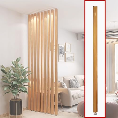 Raumteiler aus Aluminium – moderner Sichtschutz für Studio, Flur und Treppeneingang mit verstellbarem Fuß- und Deckendecken-Design von Generisch