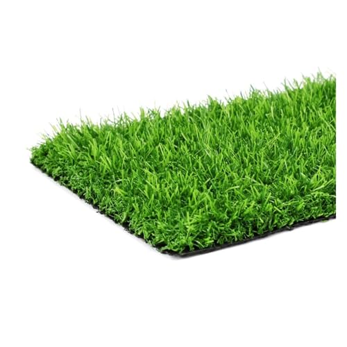 Realistischer Kunstrasen – weicher Kunstrasen für Balkon, Hinterhof, Terrasse, Pool, Deck & Hundetöpfchentraining – langlebige, leicht zu reinigende Landschaftslösung (1 m x 10 m) von Generisch