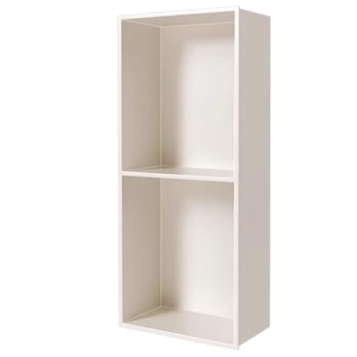 Rechteckige Duschregale – mattes Weiß, Badezimmer-Aufbewahrung, Wandmontage, Shampoo- und Seifenhalter, Toilettenpapierhalter (28 x 70 x 12,5 cm – 28 x 12,5 cm) von Generisch