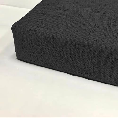 Rechteckige Matratzenauflage für Einzel-/Doppelbetten – Hochdichter Schaumstoff für Schlafsofas – Bezug mit Reißverschluss – 220 x 15 x 15 cm – Schwarz – ultimativer Komfort und Unterstützung Rechteckige Matratzenauflage für Einzel-/Doppelbetten – Hochdichter Schaumstoff für Schlafsofas – Bezug mit Reißverschluss – 220 x 15 x 15 cm – Schwarz – ultimativer Komfort und Unterstützung von Generisch