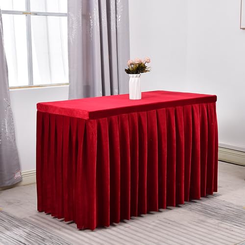 Rechteckige Tischdecke, 120 x 40 + 75 cm, wasserdichtes Polyestergewebe, leicht zu reinigen, handgefertigt, Esszimmer- und Küchendekoration, perfekt für Partys und Veranstaltungen von Generisch
