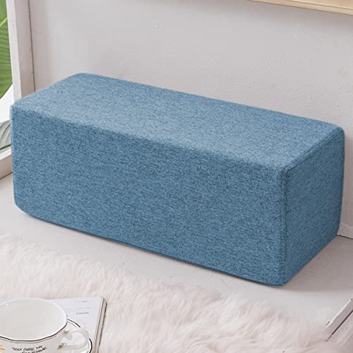 Rechteckiges Sofa-Armlehnenkissen, dick, waschbar, Kissen für Nachttisch, Lücke, Kopfteilstütze, 20 x 20 x 40 cm, Marineblau, dekoratives Sofakissen Rechteckiges Sofa-Armlehnenkissen, dick, waschbar, Kissen für Nachttisch, Lücke, Kopfteilstütze, 20 x 20 x 40 cm, Marineblau, dekoratives Sofakissen von Generisch