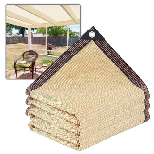 Rechteckiges Sonnensegel, 10 x 20 m, UV-Schutz, 90 % windabweisend, für Außenbereich, Terrasse, Garten und Terrasse, strapazierfähiges Sonnenschutzgewebe Rechteckiges Sonnensegel, 10 x 20 m, UV-Schutz, 90 % windabweisend, für Außenbereich, Terrasse, Garten und Terrasse, strapazierfähiges Sonnenschutzgewebe von Generisch