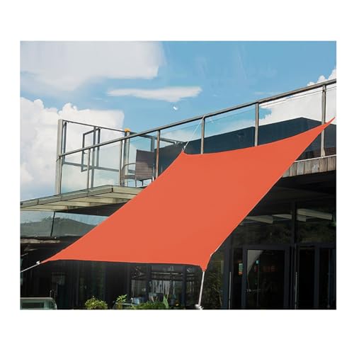 Rechteckiges Sonnensegel, Baldachin, mit Gleitdrahtsystem, für UV-Schutz in Pergola, Terrasse, Garten von Generisch