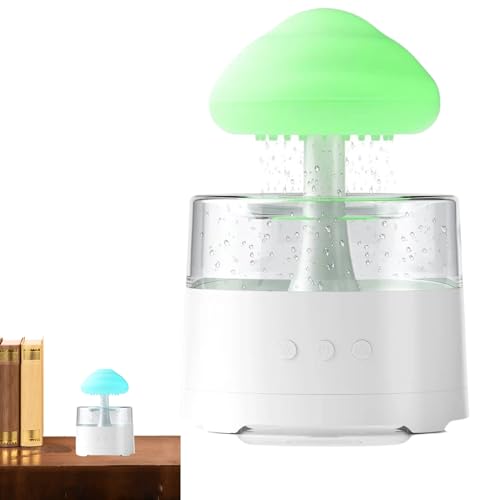 Regendiffusor -Pilzbefeuchter - Creative Cloud Design, Aromatherapie Diffusor | Buntes LED -Nachtlicht, USB -Antrieb ätherische Öldiffus, stille kühle Nebel -Luftbefeuchter für Schreibtisch K Regendiffusor -Pilzbefeuchter - Creative Cloud Design, Aromatherapie Diffusor | Buntes LED -Nachtlicht, USB -Antrieb ätherische Öldiffus, stille kühle Nebel -Luftbefeuchter für Schreibtisch K von Generisch