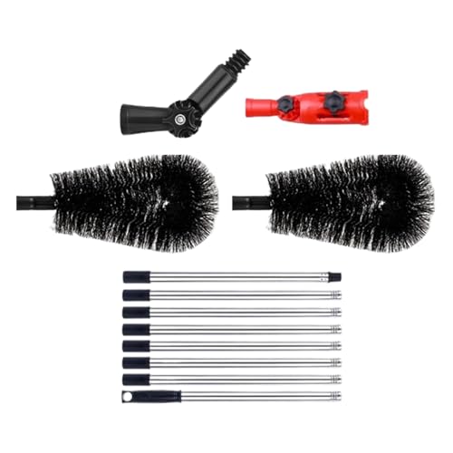 Regenrinne Reinigungs-Werkzeug | Teleskop Regenrinnen Reiniger - Keine Leiter Benötigt 3.2m Reichweite Dachpflege Laubentfernung von Generisch