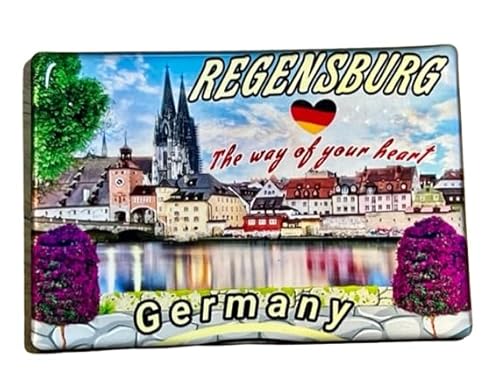 Regensburg,Deutschland,Souvenir-Kühlschrankmagnet Fridge Magnet 310321 von generisch