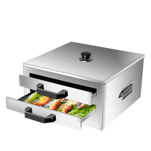 Reis Nudelrollen Dampfgarer, Multifunktionaler 304 Edelstahl, 3D Dampfsystem mit Schaber zum Kochen von Dim Sum, Brötchen und Knödel von Generisch