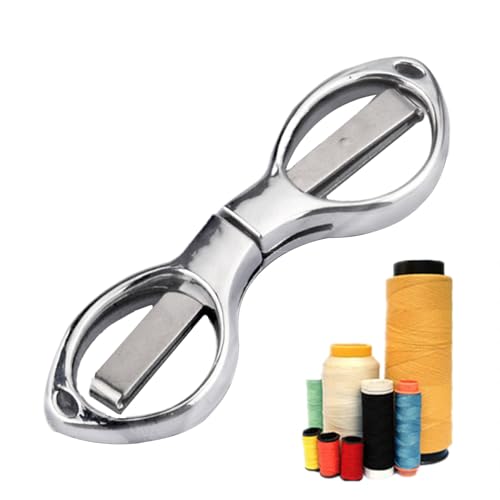 Reiseschere Tragbar | Mehrzweck Schneidewerkzeug | Verengbare Schere Für Haushalt - Klappschere Edelstahl ABS 9.8cm | Multifunktional Camping Reise Büro Haushalt DIY Werkzeug von Generisch