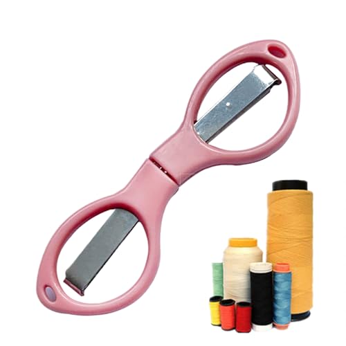 Reiseschere Tragbar | Mehrzweck Schneidewerkzeug | Verengbare Schere Für Haushalt - Klappschere Edelstahl ABS 9.8cm | Multifunktional Camping Reise Büro Haushalt DIY Werkzeug von Generisch