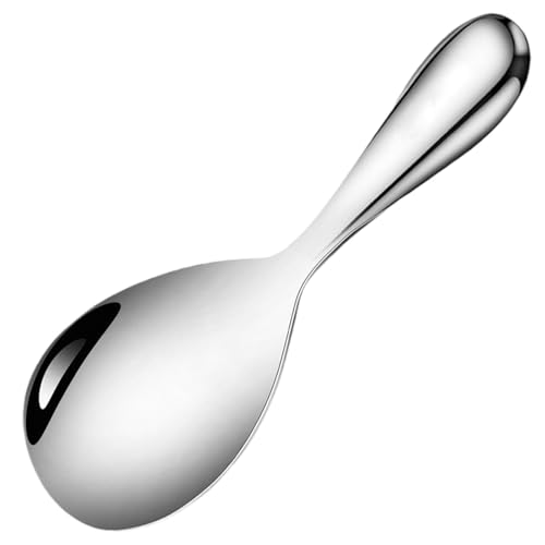Reisspatel - Paddel des Reis Cuiseuse Cuiller | Metall Esslöffel zu Hause | Nicht -Schicht -Küchenresistenzküchen -Utensil für die Nutzung des Restaurants von von Generisch
