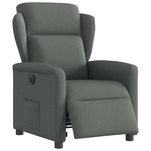 Relaxsessel Elektrisch Dunkelgrau Stoff,jiangboyue-3303115 von Generisch