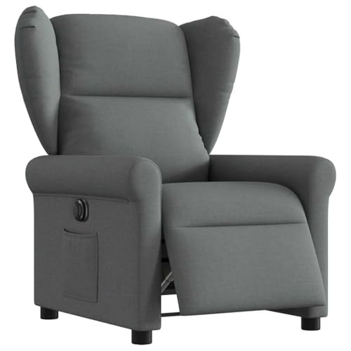 Relaxsessel Elektrisch Dunkelgrau Stoff,jiangboyue-3303355 von Generisch