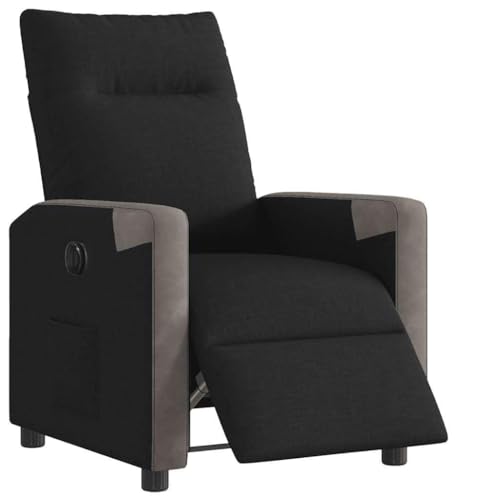 Relaxsessel Elektrisch Schwarz Stoff,jiangboyue-3324082 von Generisch