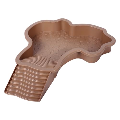 Reptile Bathing Tub with Integrated Ramp – Multifunctional Feeding Dish and Water Pot | Aquarium Ornament Turtle Pool for Amphibians and Aquatic Climbing Pets Reptile Bathing Tub with Integrated Ramp – Multifunctional Feeding Dish and Water Pot | Aquarium Ornament Turtle Pool for Amphibians and Aquatic Climbing Pets von Generisch