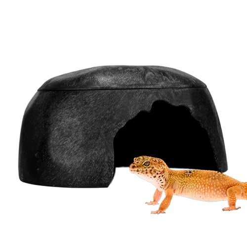 Reptilienversteck Unterschlupf - Feuchte Lebensraum , Höhle Haus | Natürliches Terrarium Luftbefeuchter Harz Hütte, Versteckplatz Amphibien Unterschlupf für Amphibien Terrarium Vivarium Reptilienversteck Unterschlupf - Feuchte Lebensraum , Höhle Haus | Natürliches Terrarium Luftbefeuchter Harz Hütte, Versteckplatz Amphibien Unterschlupf für Amphibien Terrarium Vivarium von Generisch