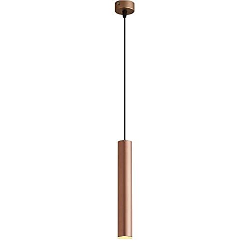 Retro Braun Zylinder Pendelleuchte 5W LED Kronleuchter Deckenleuchte für Innen Stilvolle Aluminium Droplight Ideal für Wohnzimmer & Restaurant Spotlight Decor Retro Braun Zylinder Pendelleuchte 5W LED Kronleuchter Deckenleuchte für Innen Stilvolle Aluminium Droplight Ideal für Wohnzimmer & Restaurant Spotlight Decor von Generisch