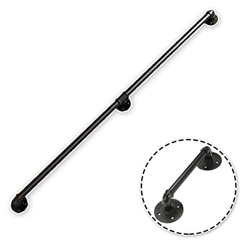 Retro-Handlaufhalterungen aus mattem Metall für Innen- und Außentreppen, Schmiedeeiserne Geländerstütze für Treppenhaus, langlebig und stilvolle Heimdekoration Retro-Handlaufhalterungen aus mattem Metall für Innen- und Außentreppen, Schmiedeeiserne Geländerstütze für Treppenhaus, langlebig und stilvolle Heimdekoration von Generisch