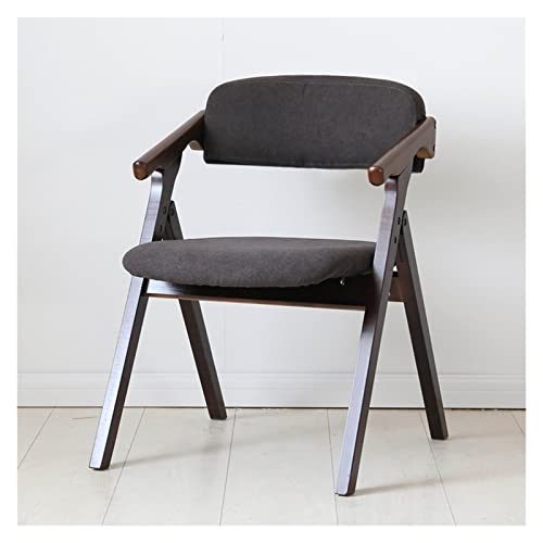 Retro Massivholz Esszimmerstuhl mit Rückenlehne und Armlehne, klappbares Design für platzsparend, bequemer Loungesitz für Zuhause und Büro Retro Massivholz Esszimmerstuhl mit Rückenlehne und Armlehne, klappbares Design für platzsparend, bequemer Loungesitz für Zuhause und Büro von Generisch