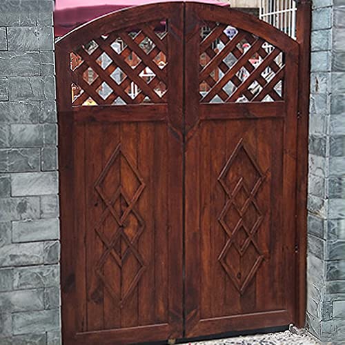 Retro Massivholz Swinging Cafe Türen - Halbe Taille Cowboy Stil Bar Küche Trennwand Scharnier Bad & Flur Gartentor Individuelle Größe (B 75 x H 90 cm) von Generisch