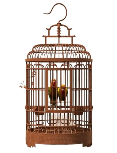 Retro Vogelkäfig Haken Ständer für Kanarienvögel Finken Sittiche | Tragbarer Haustierkäfig für einfachen Transport und stilvolle Wohnkultur Retro Vogelkäfig Haken Ständer für Kanarienvögel Finken Sittiche | Tragbarer Haustierkäfig für einfachen Transport und stilvolle Wohnkultur von Generisch