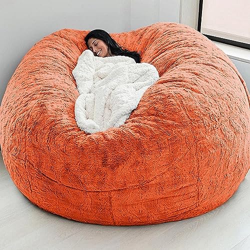 Riesiger Sitzsack (nur Bezug), 1,8 m, waschbar, Lounge-Sessel für Partys, Wohnzimmermöbel, bequeme Sitzgelegenheit, extra groß, 150 x 65 cm von Generisch