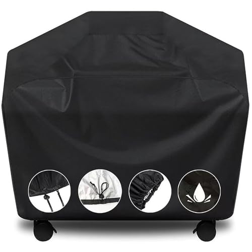 Rillabdeckung Wetterfest 420d Oxford-Stoff Grill Wasserdicht GrillschutzhüLle 117 X 66 X 117 cm ReißFest, Uv, Schutz Vor Verblassen, Rost Und Schimmel (Größe: 183 x 66 x 130cm) von Generisch