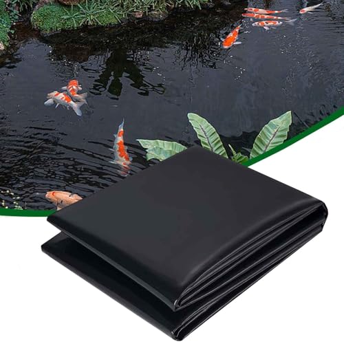Robuste 5 Teichfolie 2x8m ideal für Outdoor Fischteiche, Koiteiche, Bachläufe, Springbrunnen & Wasserfälle - HDPE-Unterlage für ultimativen Schutz von Generisch