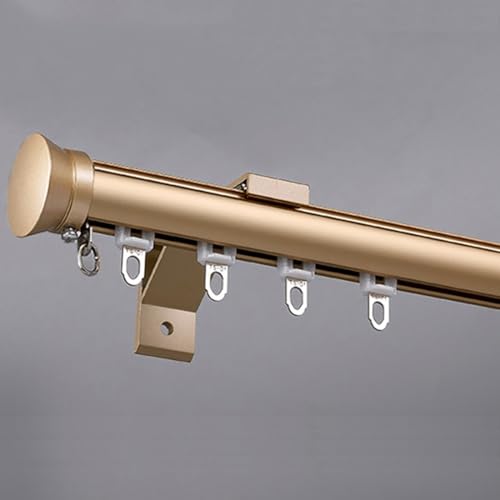 Robuste Aluminium-Schiebevorhangschiene, Wandmontage, Einzelschiene für Raumteiler, 105 cm, ideal für Schlafzimmer, Wohnzimmer, Küche und Badezimmer Robuste Aluminium-Schiebevorhangschiene, Wandmontage, Einzelschiene für Raumteiler, 105 cm, ideal für Schlafzimmer, Wohnzimmer, Küche und Badezimmer von Generisch