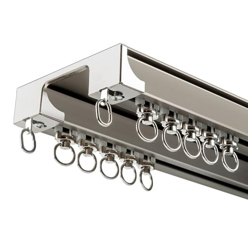 Robuste Aluminium-Vorhangschiene für mehr Privatsphäre im Wohnzimmer und Schlafzimmer von Generisch