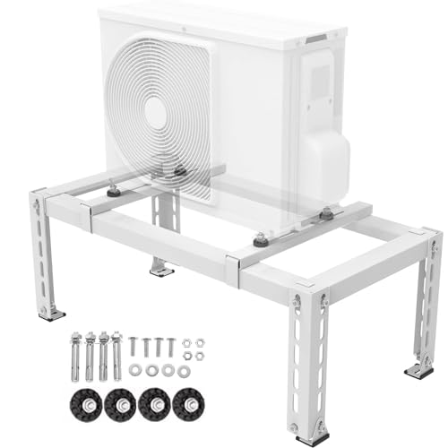Robuste Bodenständerhalterung für Mini-Split-Klimaanlagen-Wärmepumpe, unterstützt bis zu 227 kg, ideal für AC-Kondensator im Freien Robuste Bodenständerhalterung für Mini-Split-Klimaanlagen-Wärmepumpe, unterstützt bis zu 227 kg, ideal für AC-Kondensator im Freien von Generisch