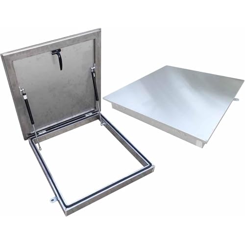 Robuste Dachluke Zugangstür – Dachfenster Dachbodenabdeckung mit Gasstoßfeder – Notfall-Sicherheitstür für Keller – 95 x 50 cm Robuste Dachluke Zugangstür – Dachfenster Dachbodenabdeckung mit Gasstoßfeder – Notfall-Sicherheitstür für Keller – 95 x 50 cm von Generisch
