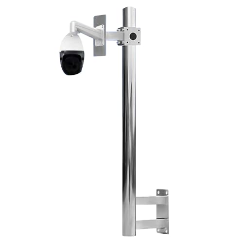 Robuste Edelstahl-Überwachungskamera-Halterung – Innen- und Außenwandhalterung für Überwachungskameras, Kameragehäuse, Ständer, wetterbeständiges Design von Generisch